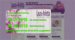 Desktop Screenshot of laura-arletta-fashion.com